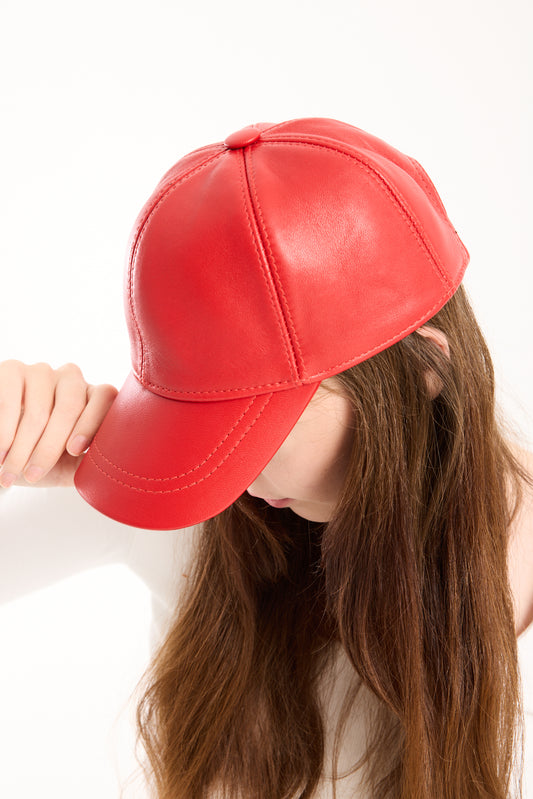 Leather Cap