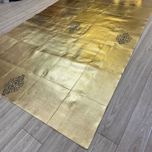 Handmade Cowhide Patchwork Area Rug - BuzzLeatherCarpetHandmade Cowhide Patchwork Area Rug