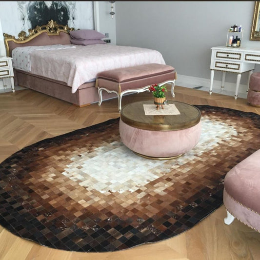 How are cowhide rugs produced? - BuzzLeatherCarpet