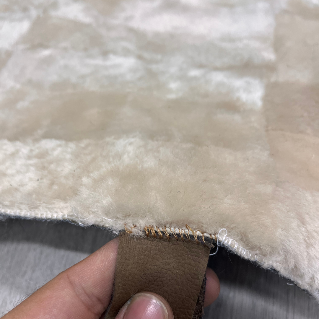 Handmade Sheepskin Prayer Rug