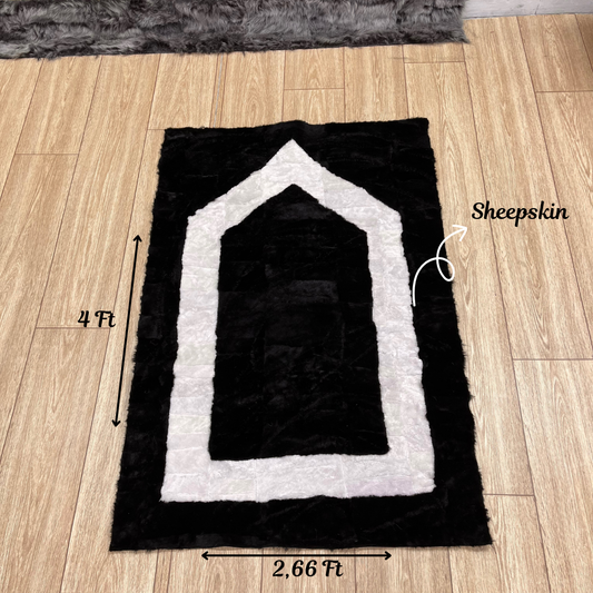 Handmade Sheepskin Prayer Rug
