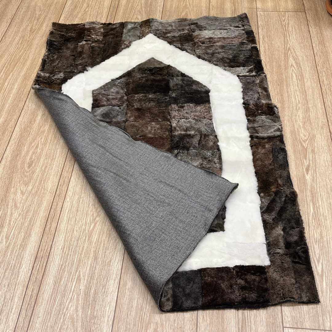 Handmade Sheepskin Prayer Rug
