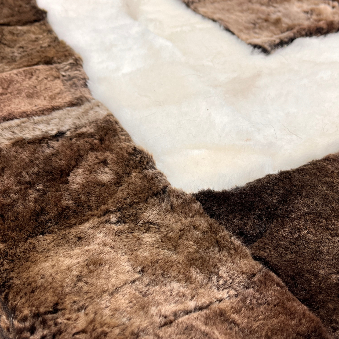 Handmade Sheepskin Prayer Rug