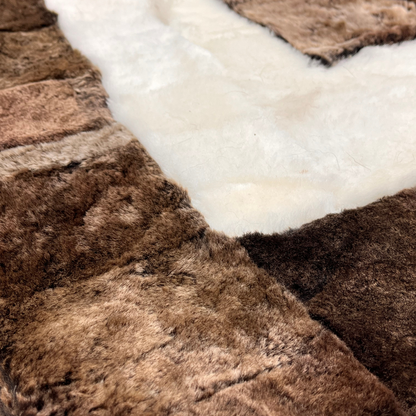 Handmade Sheepskin Prayer Rug