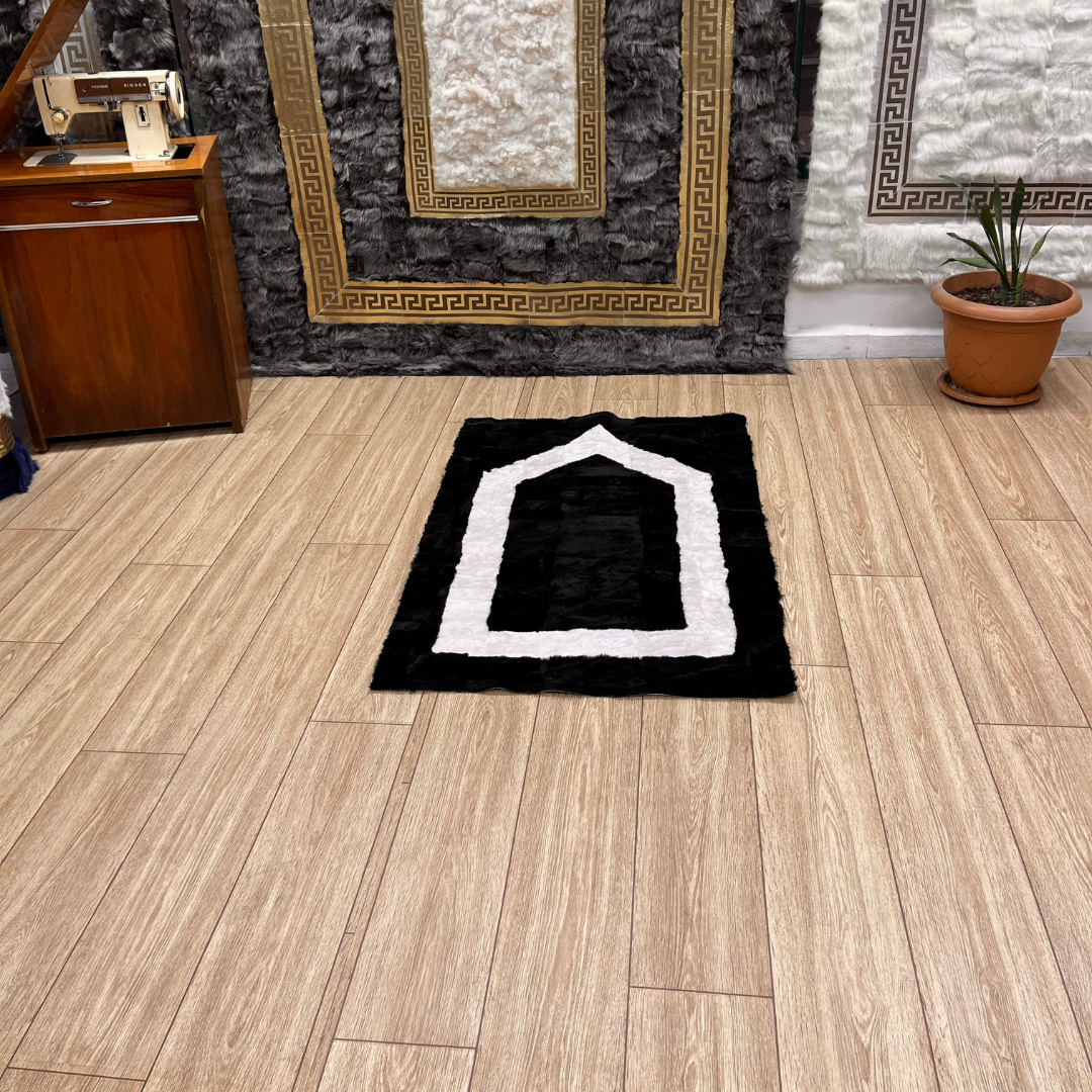 Handmade Sheepskin Prayer Rug