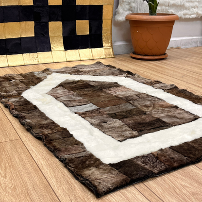 Handmade Sheepskin Prayer Rug