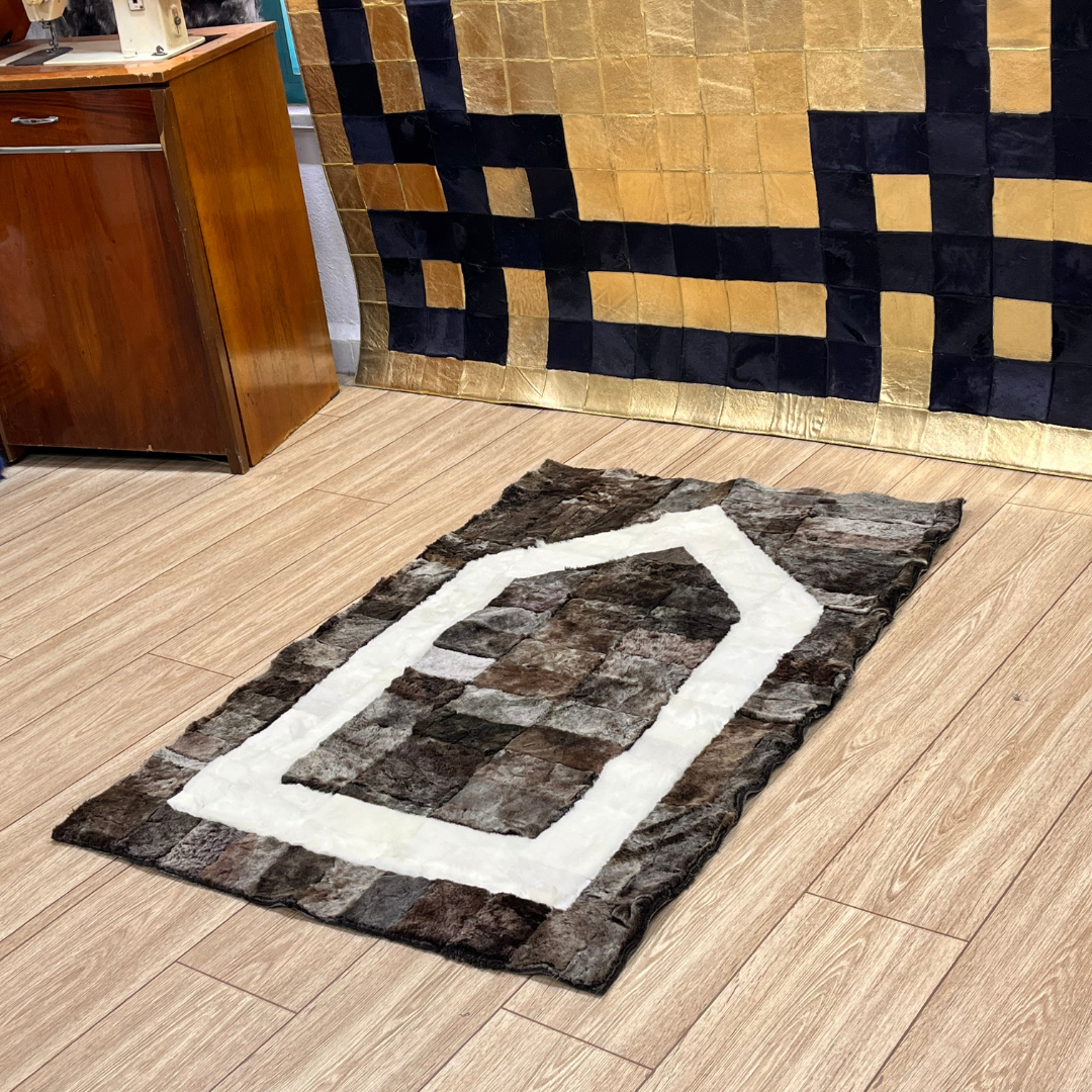 Handmade Sheepskin Prayer Rug