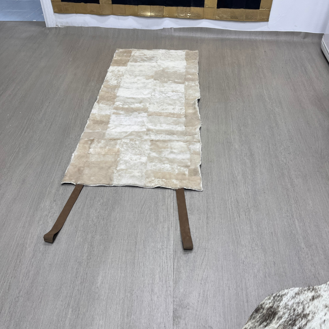 Handmade Sheepskin Prayer Rug