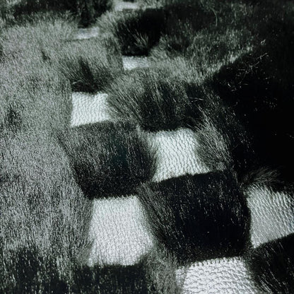 Black Shaggy Faux Fur Rug: Plush Soft Area Rug, Home Decor - BuzzLeatherCarpetBlack Shaggy Faux Fur Rug: Plush Soft Area Rug, Home Decor