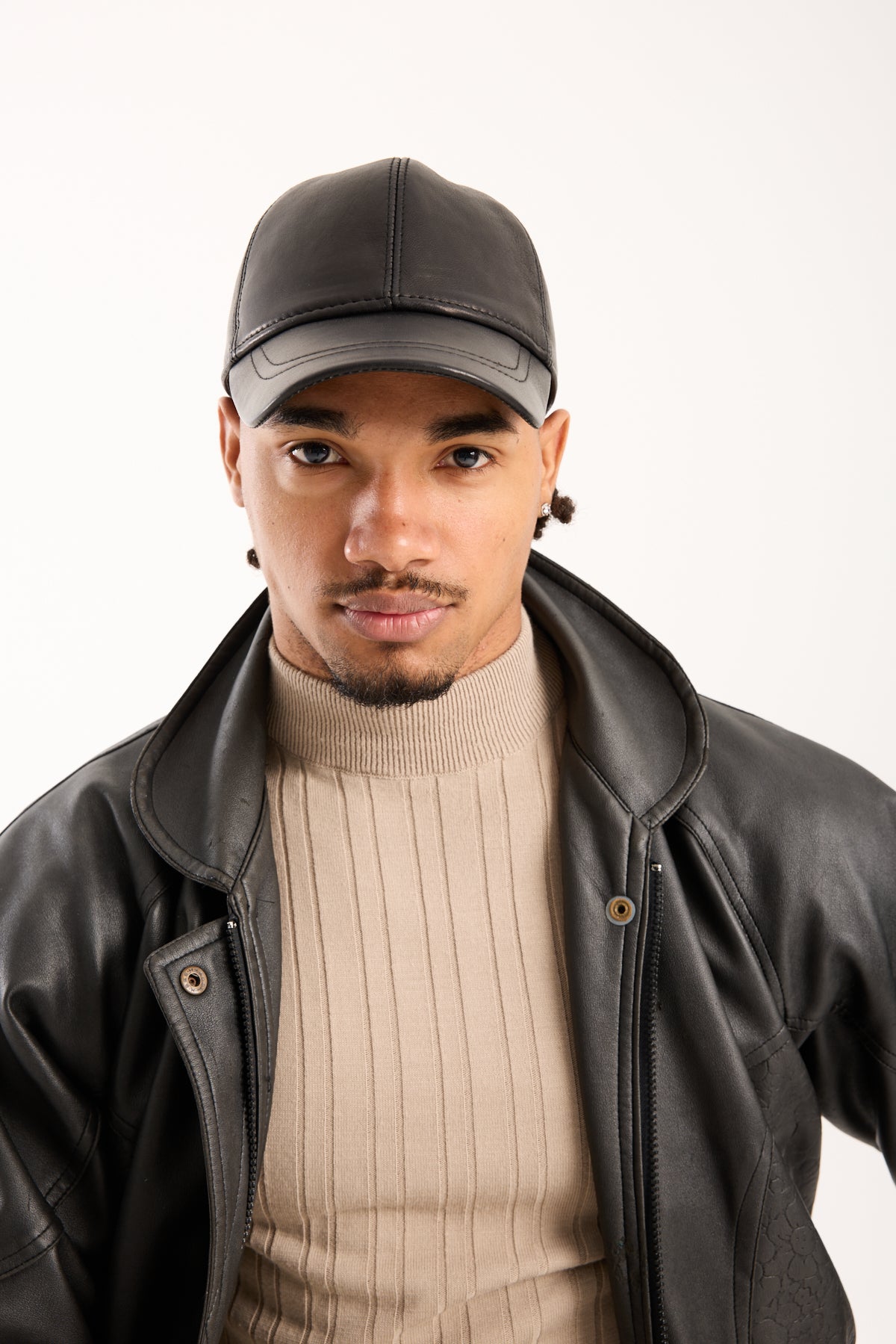 Leather Cap
