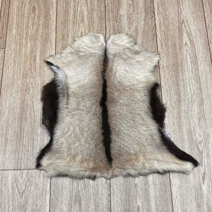 Handmade Brown Goatskin Rug: Scandinavian Minimalist Home Decor (41x52 cm / 16x20 inches) - BuzzLeatherCarpetHandmade Brown Goatskin Rug: Scandinavian Minimalist Home Decor (41x52 cm / 16x20 inches)
