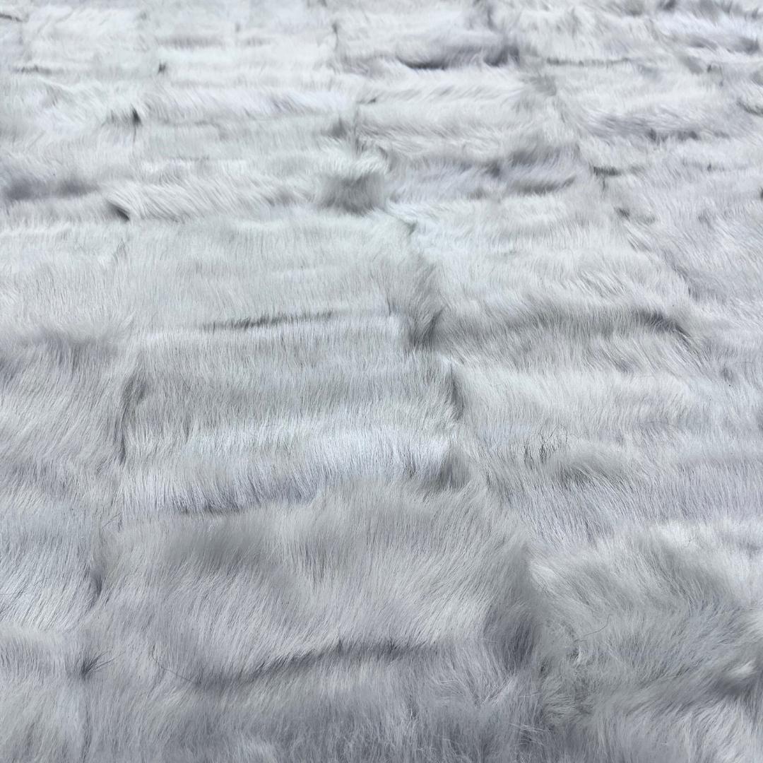 Handmade Gray Sheepskin Rug - BuzzLeatherCarpetHandmade Gray Sheepskin Rug