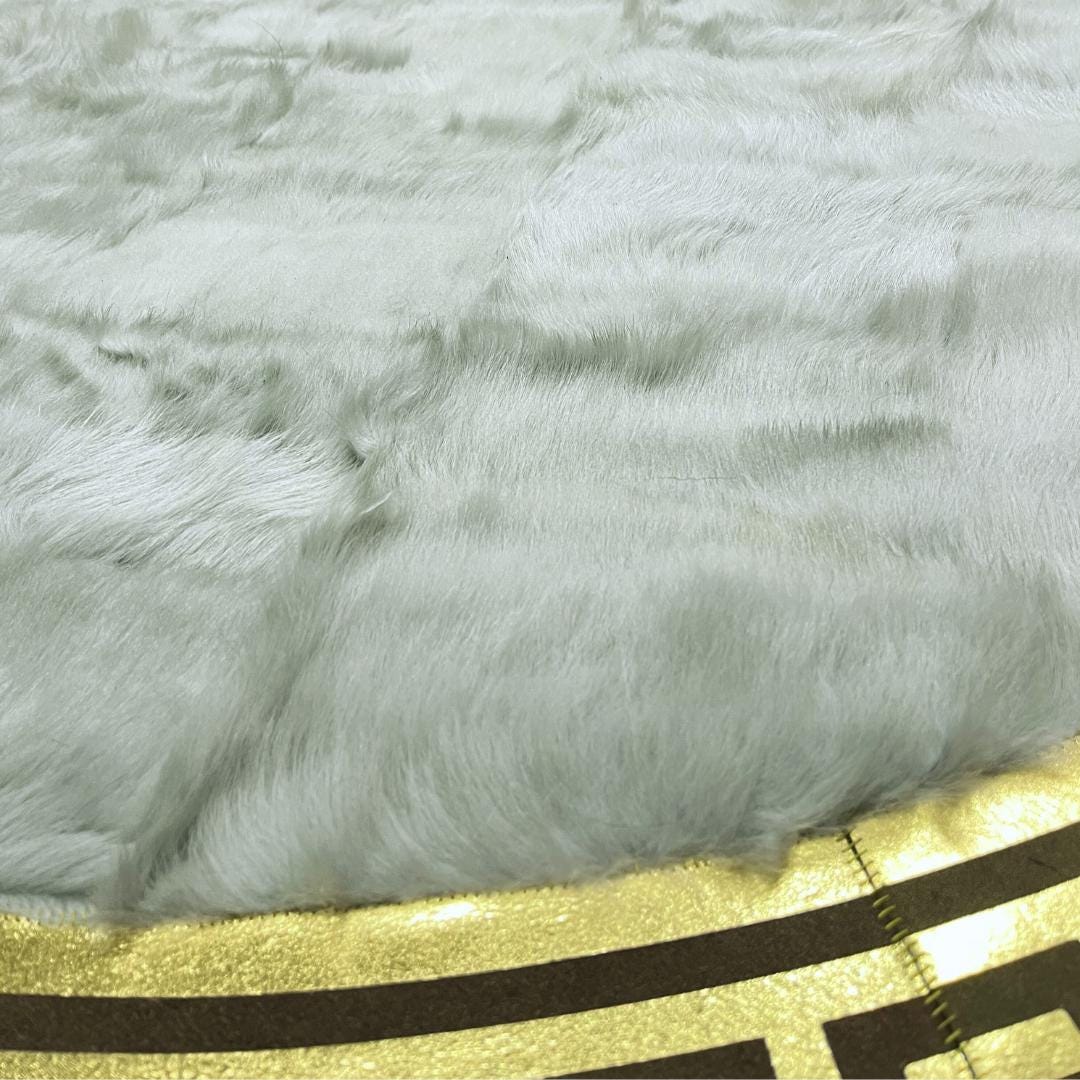 Quality Gray Sheepskin Rug, Gray Round Sheepskin Rug, Rugs for Living Room, Sheepskin Area Rugs, Patchwork Area Rugs, Fluffy Area Rugs
