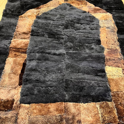 Handmade Sheepskin Prayer Rug