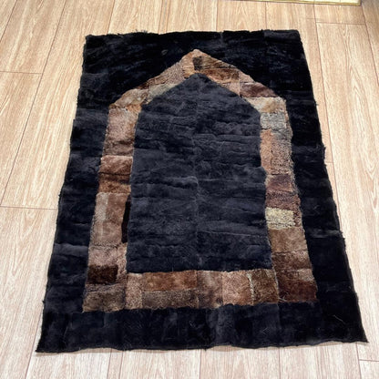 Handmade Sheepskin Prayer Rug