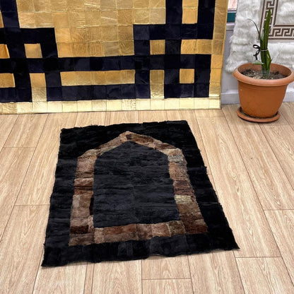 Handmade Sheepskin Prayer Rug