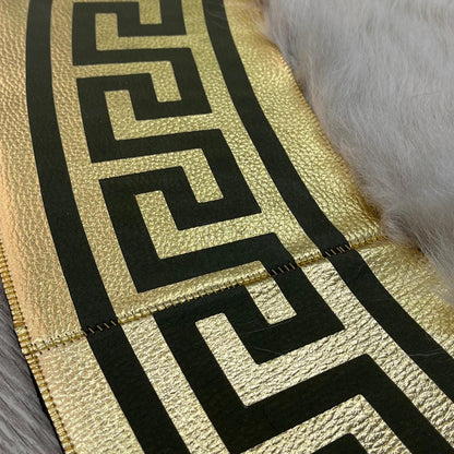 Luxury Beige Round Sheepskin Rug - BuzzLeatherCarpetLuxury Beige Round Sheepskin Rug