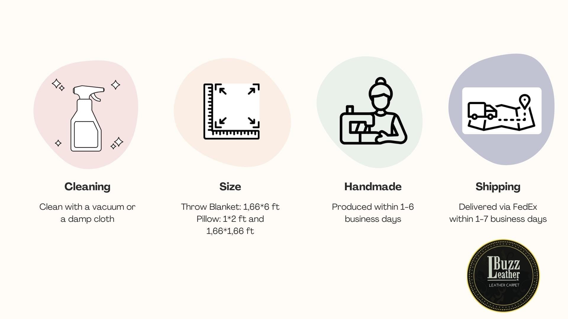 Natural Black & White Cowhide Patchwork Rug - BuzzLeatherCarpetNatural Black & White Cowhide Patchwork Rug