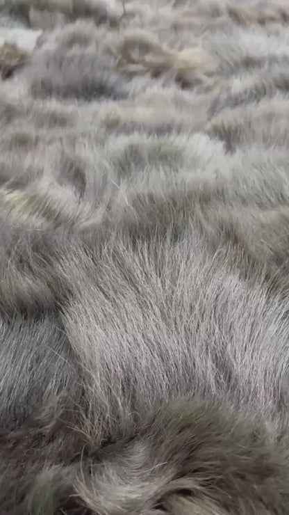 Green Round Sheepskin Rug